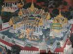 Bangkok Grand Palace Ramakien mural paintings